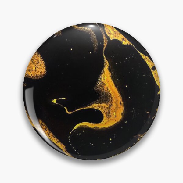 Item preview, Golden Warmth in Black Marble designed and sold by CulinaryCenter.