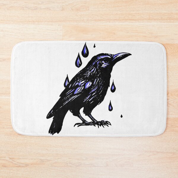 Item preview, Raindrop Crow Blue designed and sold by jdm1981.