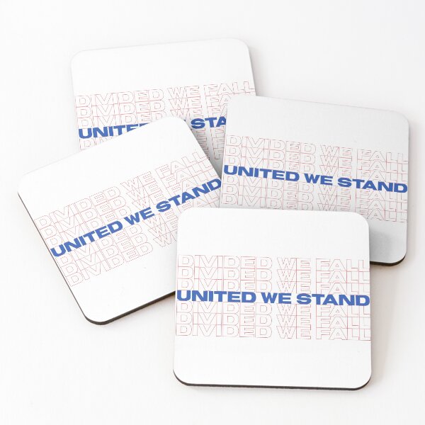 Item preview, United We Stand, Divided We Fall Retro Text Design designed and sold by unclestich.