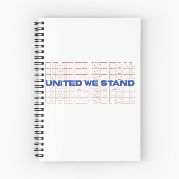 Item preview, United We Stand, Divided We Fall Retro Text Design designed and sold by unclestich.