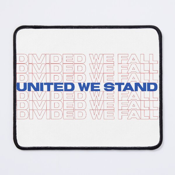 Item preview, United We Stand, Divided We Fall Retro Text Design designed and sold by unclestich.