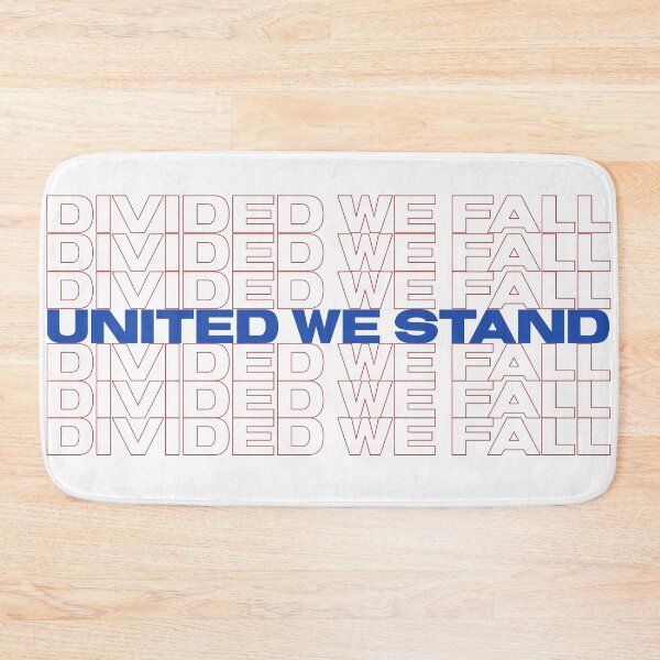 Item preview, United We Stand, Divided We Fall Retro Text Design designed and sold by unclestich.