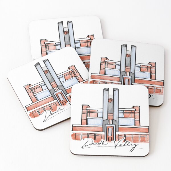Item preview, Clemson Death Valley watercolor print designed and sold by Brooke404.