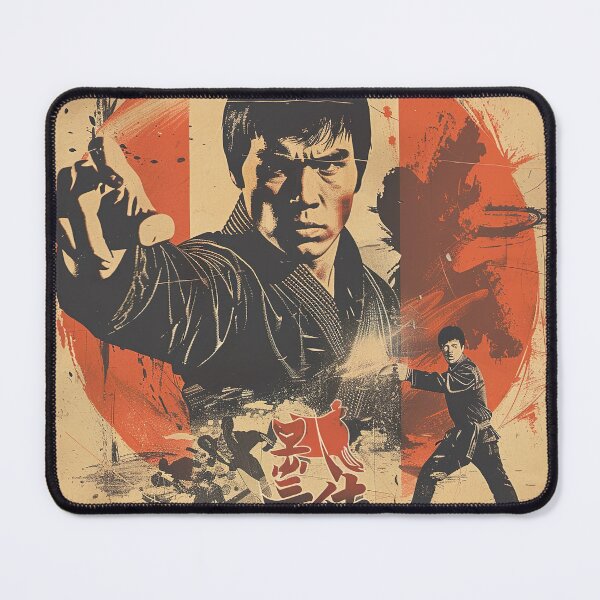Item preview, Martial Arts retro Movie poster designed and sold by NinaHeels.