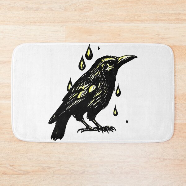 Item preview, Raindrop Crow Yellow designed and sold by jdm1981.