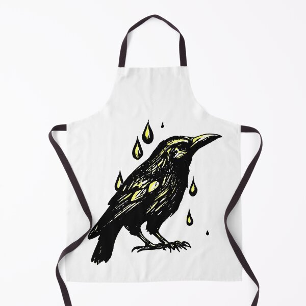 Item preview, Raindrop Crow Yellow designed and sold by jdm1981.