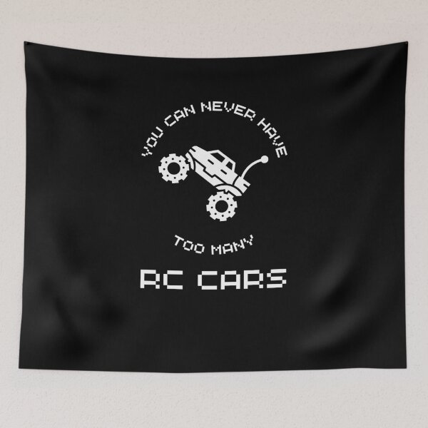 Item preview, "You Can Never Have Too Many RC Cars" Enthusiast Graphic Tee designed and sold by AI-volution.