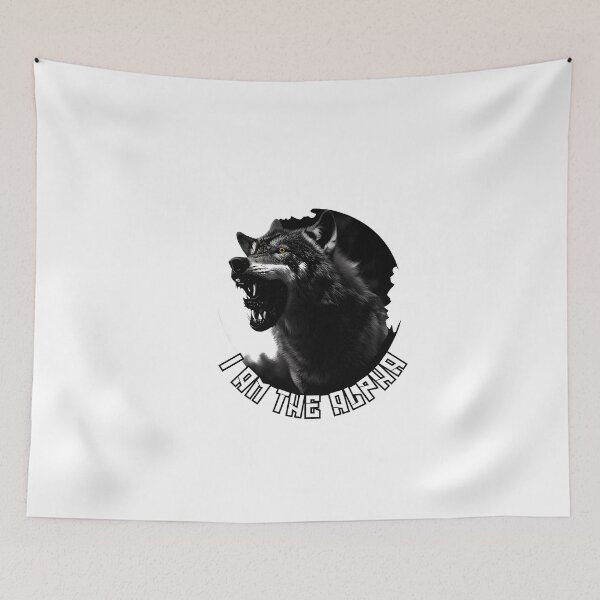 Item preview, Nightmare Wolf, I am the alpha designed and sold by Hexan.