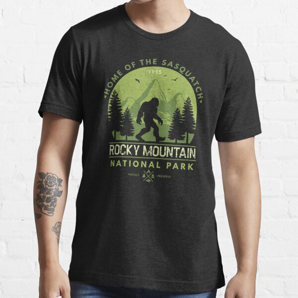 Rocky Mountain National Park Home of the Sasquatch Essential T-Shirt