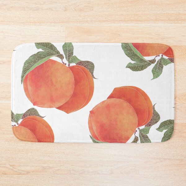 Item preview, Peachy Pair Pattern on White designed and sold by studio2940.