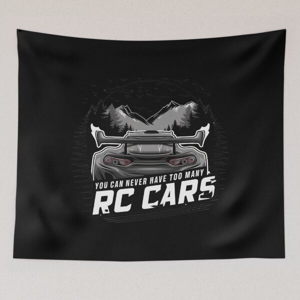 Item preview, "You Can Never Have Too Many RC Cars" Remote Control Cars Tee designed and sold by AI-volution.