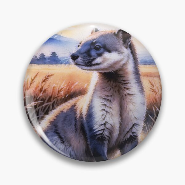 Item preview, Black-footed Weasel (Mustela nigripes) designed and sold by Helios Be. Lavsh.