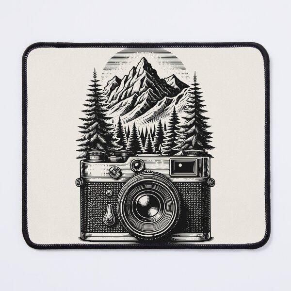 Item preview, Vintage Photography Camera Nature Gift For Photographers designed and sold by InkyGenies.