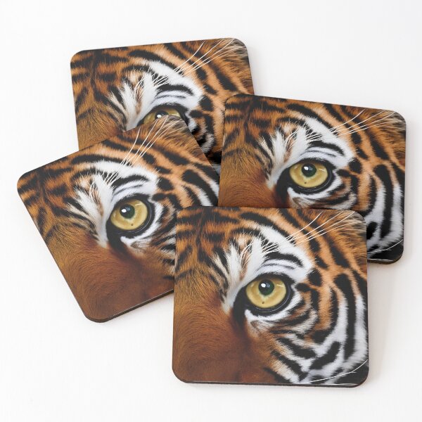 Item preview, Tiger's Gaze: A Captivating Close-Up of a Majestic Predator designed and sold by PrintableByZaah.