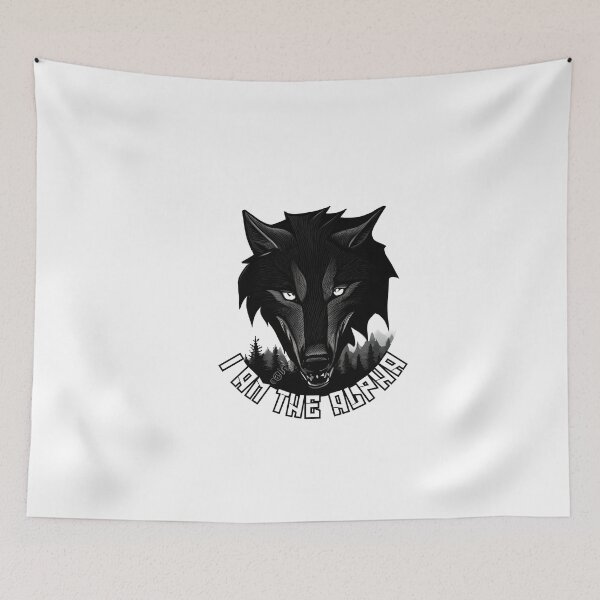 Item preview, Nightmare Wolf, I am the alpha designed and sold by Hexan.