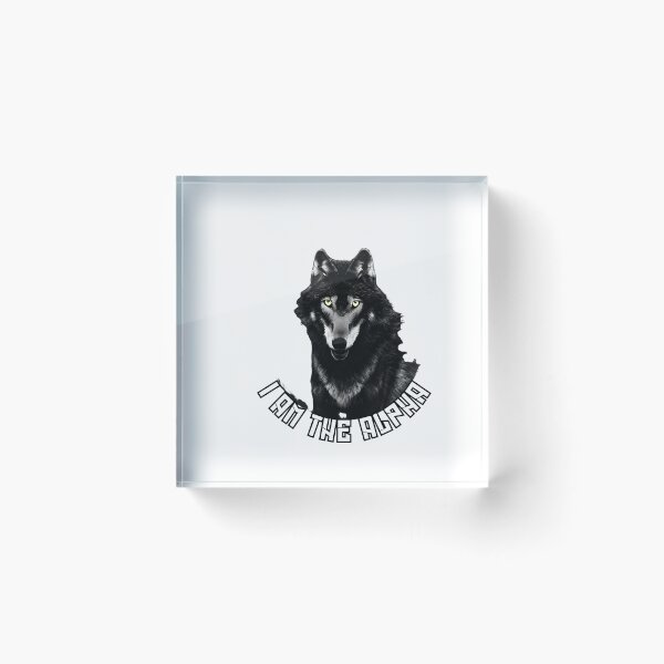 Item preview, Nightmare Wolf, I am the alpha designed and sold by Hexan.
