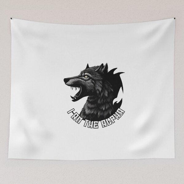 Item preview, Nightmare Wolf, I am the alpha designed and sold by Hexan.