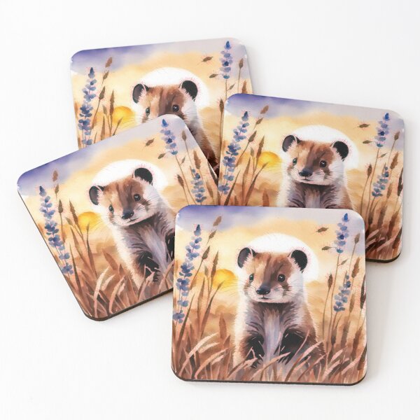 Item preview, Black-footed Weasel (Mustela nigripes) v3 designed and sold by Helios Be. Lavsh.