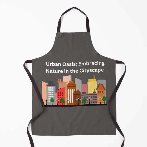 Item preview, Eco-Friendly Urban Oasis: Embracing Nature in the Cityscape designed and sold by Nara8.