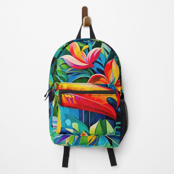 Item preview, Beautiful and colorful toucan in the Amazon jungle designed and sold by PixelCraftDSG.