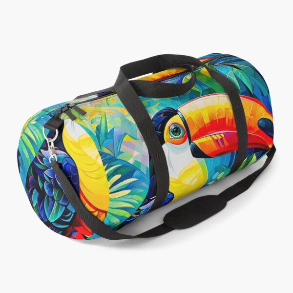 Item preview, Beautiful and colorful toucan in the Amazon jungle designed and sold by PixelCraftDSG.