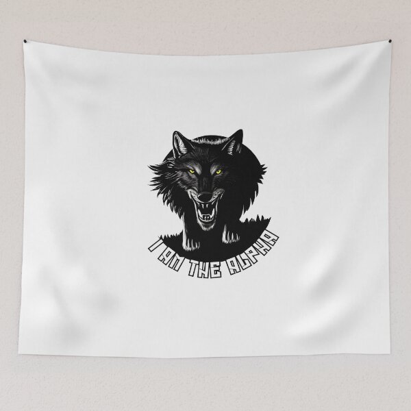 Item preview, Nightmare Wolf, I am the alpha designed and sold by Hexan.