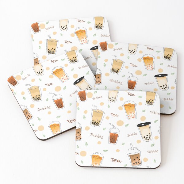 Item preview, Bubble Tea Background designed and sold by jennysselling.