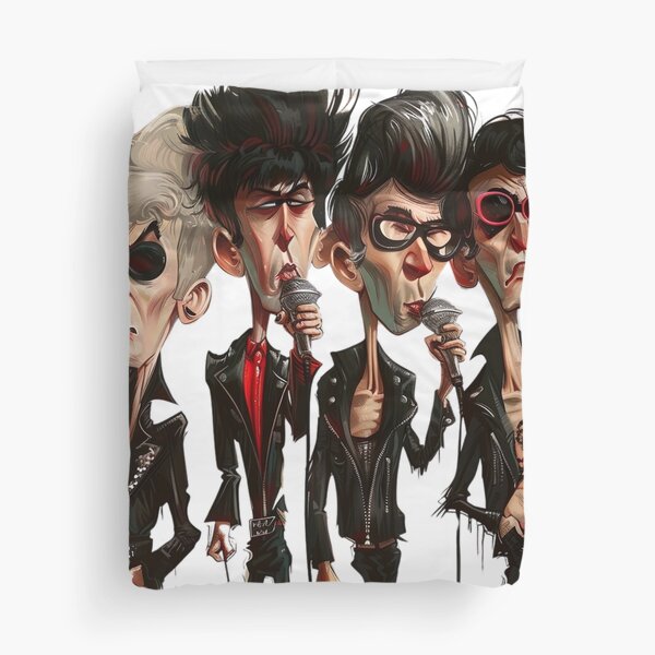 Item preview, The Caricature Chronicles  of a British Pop band designed and sold by NinaHeels.