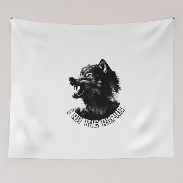 Item preview, Nightmare Wolf, I am the alpha designed and sold by Hexan.