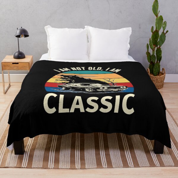 Item preview, I am not Old I am Classic Retro Sun Vintage Car designed and sold by PG Illustration.