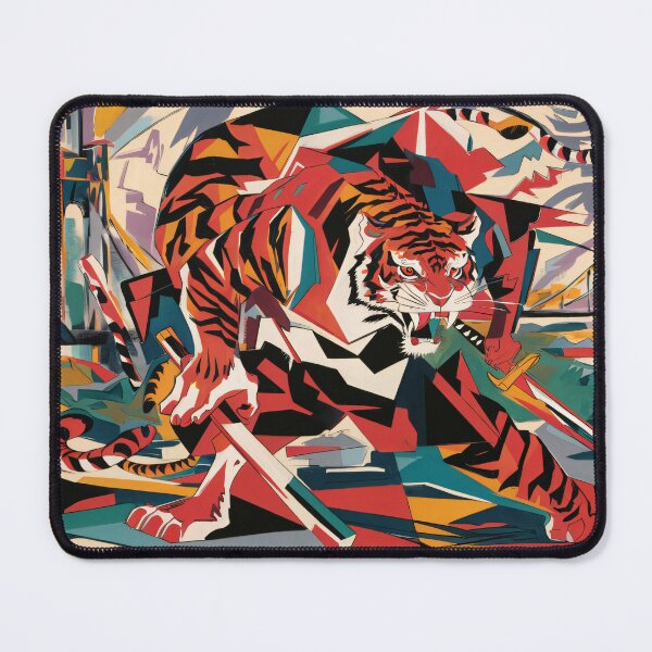 Item preview, “The Tiger and The Color Sword” designed and sold by Tecno-Art-Land.