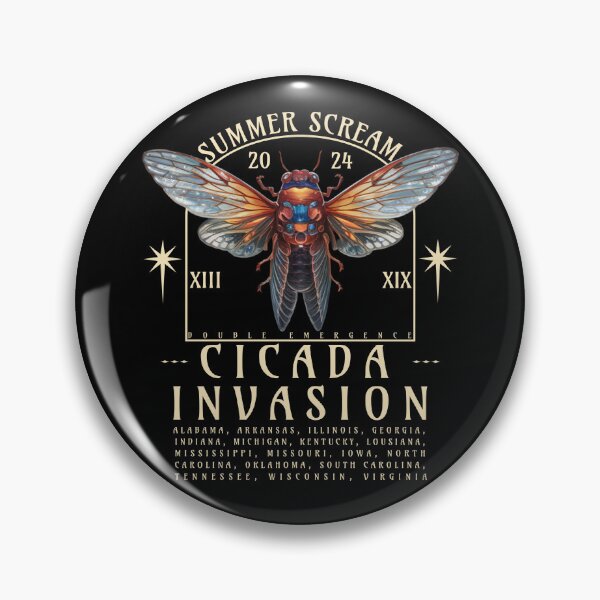 Item preview, CICADA INVASION DOUBLE EMERGENCE 2024  designed and sold by justyna-s28.