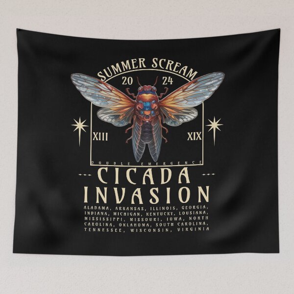 Item preview, CICADA INVASION DOUBLE EMERGENCE 2024  designed and sold by justyna-s28.