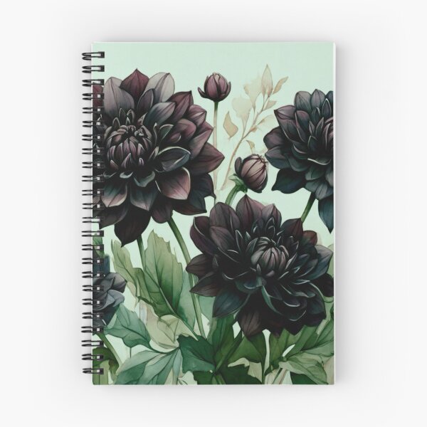 Item preview, Black dahlias designed and sold by Flowersonstuff.
