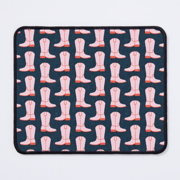 Item preview, Cowgirl - Cowboy Boots - Pink/Dark Blue designed and sold by littlearrow.