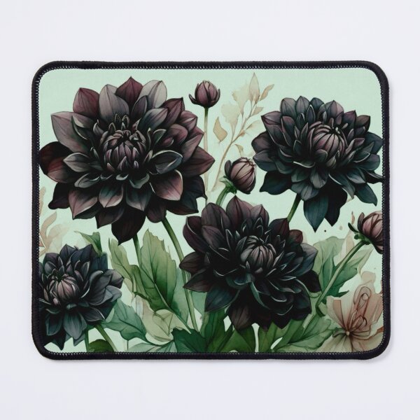 Item preview, Black dahlias designed and sold by Flowersonstuff.