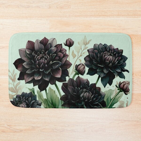 Item preview, Black dahlias designed and sold by Flowersonstuff.