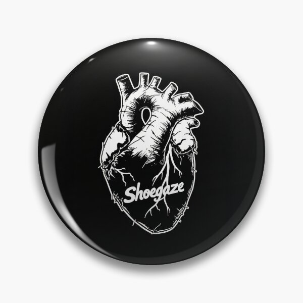 Item preview, Shoegaze Love: Gothic Heart Stitched with Chains designed and sold by Piotrek0001.