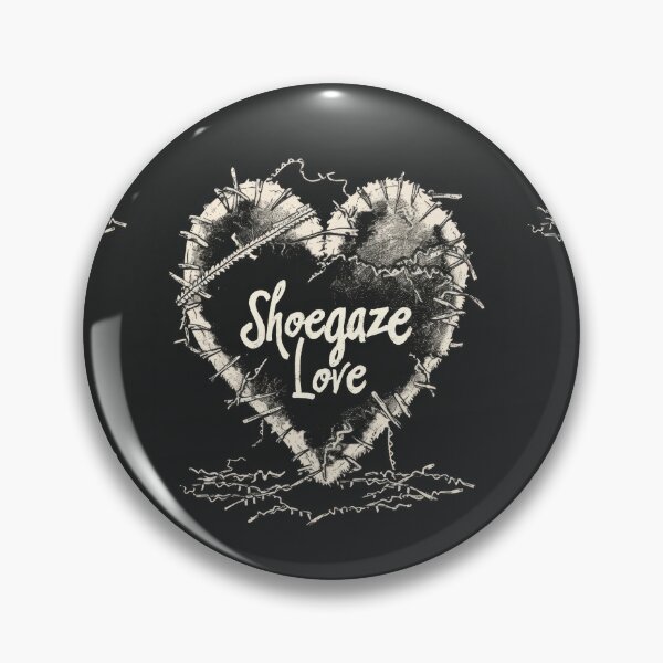 Item preview, Shoegaze Love: Gothic Heart Stitched with Chains designed and sold by Piotrek0001.