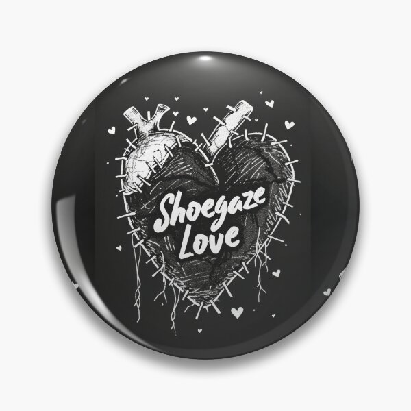 Item preview, Shoegaze Love: Gothic Heart Stitched with Chains designed and sold by Piotrek0001.