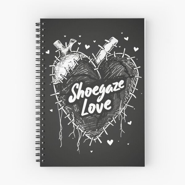Item preview, Shoegaze Love: Gothic Heart Stitched with Chains designed and sold by Piotrek0001.