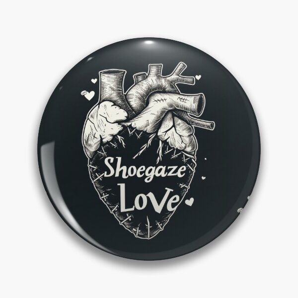 Item preview, Shoegaze Love: Gothic Heart Stitched with Chains designed and sold by Piotrek0001.