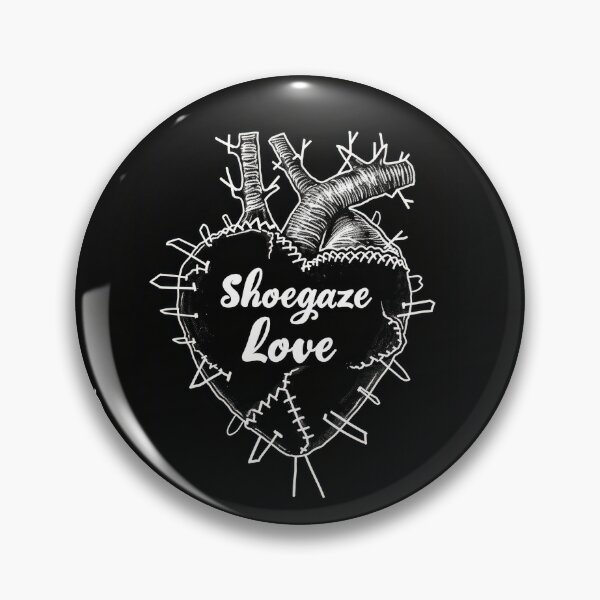 Item preview, Shoegaze Love: Gothic Heart Stitched with Chains designed and sold by Piotrek0001.