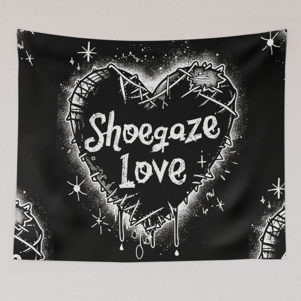 Item preview, Shoegaze Love: Gothic Heart Stitched with Chains designed and sold by Piotrek0001.