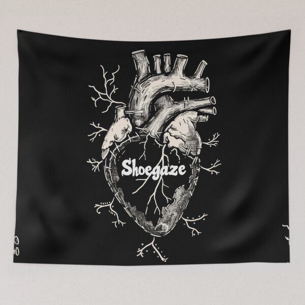 Item preview, Shoegaze Love: Gothic Heart Stitched with Chains designed and sold by Piotrek0001.