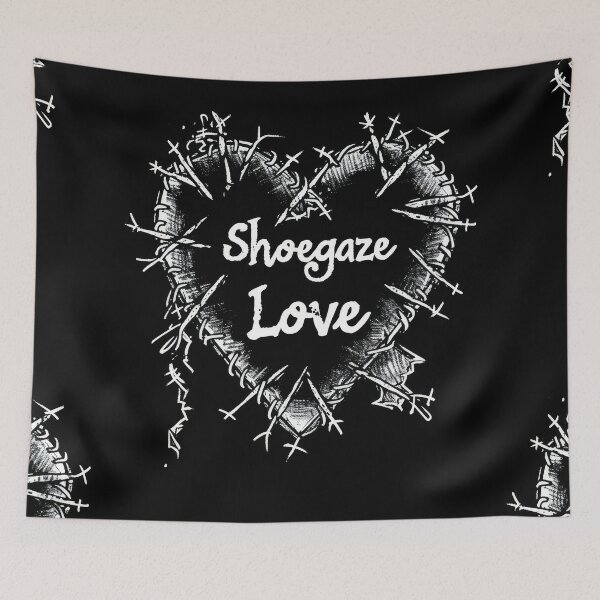 Item preview, Shoegaze Love: Gothic Heart Stitched with Chains designed and sold by Piotrek0001.