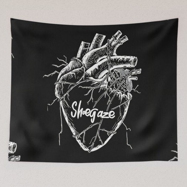 Item preview, Shoegaze Love: Gothic Heart Stitched with Chains designed and sold by Piotrek0001.