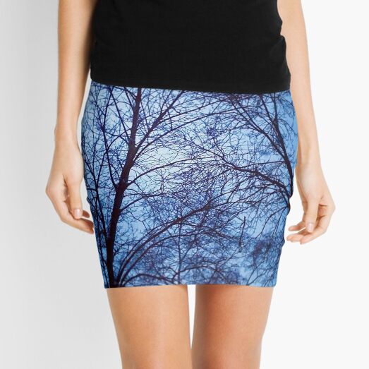 Bare Trees Mini Skirt