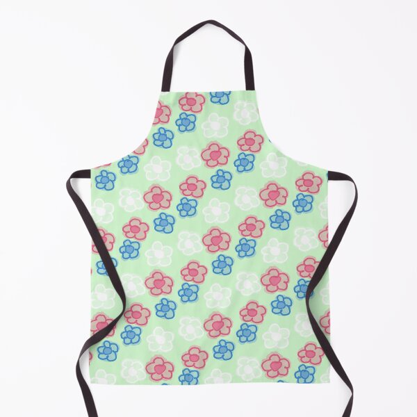 Item preview, Trans flag flowers kitschy designed and sold by Cloud-Boy.