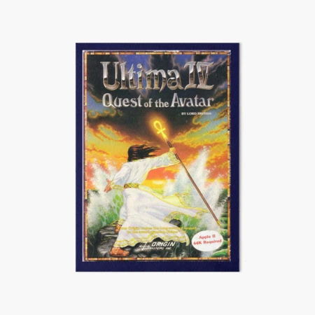 ウルティマ4 店頭ポスター Ultima IV Quest of Avatar ウルティマ4 店頭ポスター Ultima IV Quest of Avatar コレクション